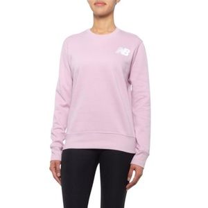 new balance core fleece crew